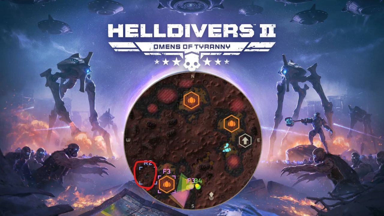 Helldivers 2 How to Ping & Mark Locations on the Map 