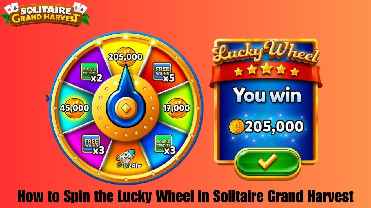 How to Spin the Lucky Wheel in Solitaire Grand Harvest