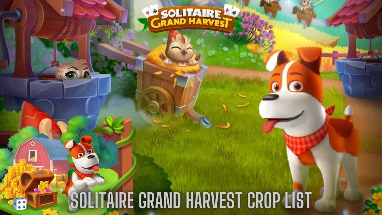 Solitaire Grand Harvest Crop List