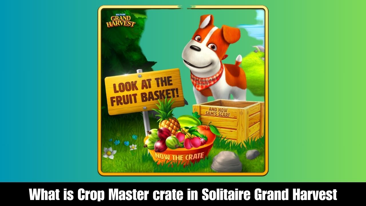 What is Crop Master crate in Solitaire Grand Harvest