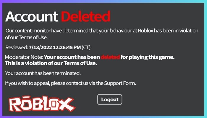 How to Get Your Deleted Roblox Account Back