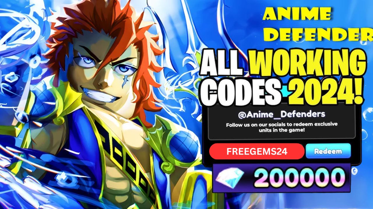 Anime Defenders Codes